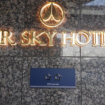 Air Sky Hotel Busan Exterior foto